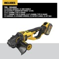 National Tradesmen Day Sale | Dewalt DCG460X2 60V MAX Brushless Lithium-Ion 7 in. - 9 in. Cordless Large Angle Grinder Kit with 2 FLEXVOLT Batteries (9 Ah) image number 1