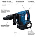 Demolition Hammers | Bosch GSH18V-5L 18V PROFACTOR Brushless Lithium-Ion Cordless Demolition Hammer (Tool Only) image number 6