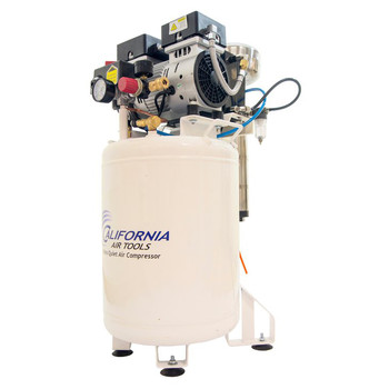 PRODUCTS | California Air Tools 10020DCAD 2 HP 10 Gallon Ultra Quiet and Oil-Free Dolly Air Compressor with Air Dryer - CAT-10020DCAD