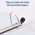July Member-Exclusive Offer Save 10% off on One Item | Avery 79193 11 in. x 8.5 in. 3 Rings 3 in. Capacity Heavy-Duty View Binder with DuraHinge and Locking One Touch EZD Rings - White (4/Carton) image number 5