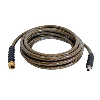 Simpson Steel-Braided 3/8 in. x 25 ft. x 4,500 PSI Cold Water Replacement/Extension Hose - 41113
