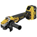 Angle Grinders | Dewalt DCG415W1 20V MAX XR Brushless Lithium-Ion 4-1/2 in. - 5 in. Small Angle Grinder with POWER DETECT Tool Technology Kit (8 Ah) image number 3