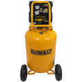 Dewalt DXCMSAC426 1.5 HP 26 Gallon Vertical 150 PSI Quiet Wheelbarrow Air Compressor image number 0