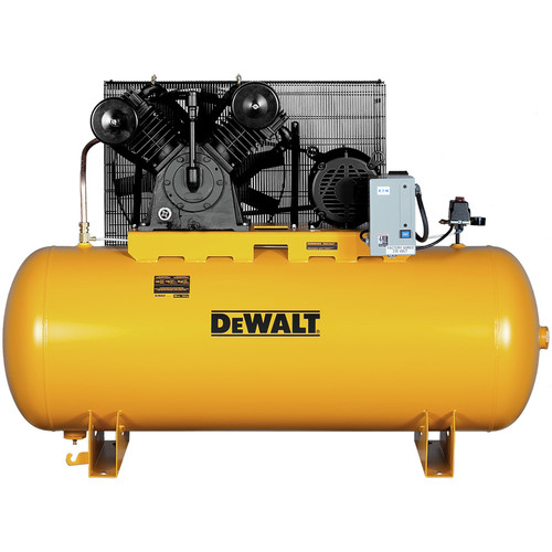 Dewalt DXCMH9919910 10 HP 120 Gallon Oil-Lube Stationary Air Compressor with Baldor Motor image number 0