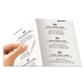 July Member-Exclusive Offer Save 10% off on One Item | Avery 05663 2 in. x 4 in. Matte Clear Easy Peel Mailing Labels with Sure Feed Technology for Laser Printers - Clear (10/Sheet, 50 Sheets/Box) image number 4