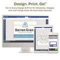 July Member-Exclusive Offer Save 10% off on One Item | Avery 45395 3.38 in. x 2.33 in. EcoFriendly Adhesive Name Badge Labels - White (50/Box) image number 6