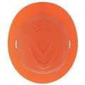 Hard Hats | MSA 10215833 V-Gard C1 Hi-Viz Fas-Trac III Full Brim Vented Hard Hat - Orange image number 5