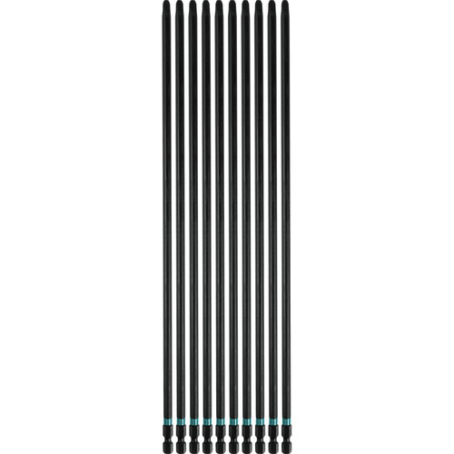 Bits and Bit Sets | Makita A-99247 Makita ImpactX #3 Phillips 12 in. Power Bit, 10/pk, Bulk image number 0