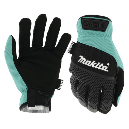  | Makita T-04151 Open Cuff Flexible Protection Utility Work Gloves - Medium image number 0