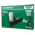 Combo Kits | Metabo HPT KNR83A5SM Pneumatic Framing Nailer and 18V Impact Driver Pro Bundle Kit (5 Ah) image number 2