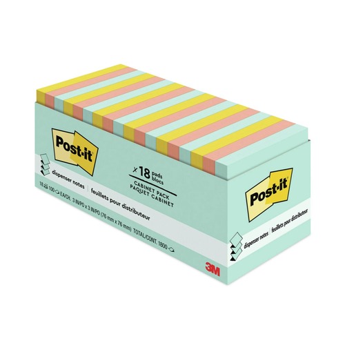 3M 3 in. x 3 in. Beachside Cafe Collection Colors (18/Pack) - R330-18APCP