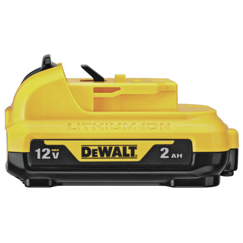 Atornillador de impacto 1/4 DEWALT dcf801d2 12v con 2 batería 2ah