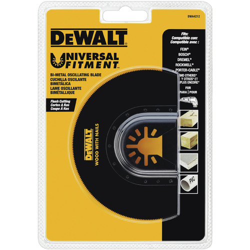 Blades | Dewalt DWA4212 Oscillating Tool Flush Cut Blade image number 0