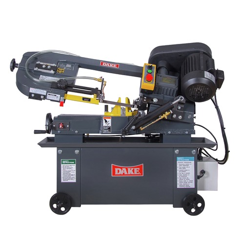 Stationary Band Saws | Dake D-983100 Model SE712 110V 1-Phase 7 in. Rounds 7 in. x12 in. Flats Standard Duty Horizontal Bandsaw image number 0