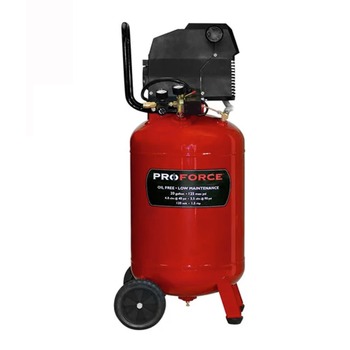 ProForce 1.5 HP 20 Gallon Oil-Free Vertical Dolly Air Compressor - VLF1582019