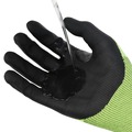 Work Gloves | Dewalt DPG833TM Hi-Vis HPPE Cut Touchscreen Gloves - Medium, Tagged (12/Carton) image number 4