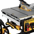 DeWALT Spring Savings! Save up to $100 off DeWALT power tools | Dewalt DW3106P5DWE7491RS-BNDL 10 in. Jobsite Table Saw with Rolling Stand and 10 in. Construction Miter/Table Saw Blades Combo Pack With Safety Sun Glasses Bundle image number 14
