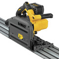 Track Saws | Dewalt DCS520T1 FLEXVOLT 60V MAX 6-1/2 in. Cordless TrackSaw Kit image number 1