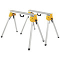 Dewalt DWX725 11 in. x 36 in. x 32 in. Heavy Duty Work Stand - Silver/Yellow image number 1