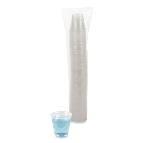 Customer Appreciation Sale - Save up to $60 off | Boardwalk BWKTRANSCUP5PK 5 oz. Polypropylene Plastic Cold Cups - Translucent (100 /Pack) image number 0
