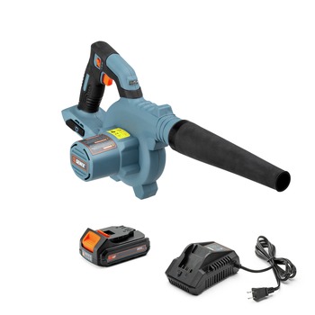 LEAF BLOWERS | Senix X2 20V Max Variable Speed Lithium-Ion 180 MPH 75 CFM Cordless Jobsite Blower Kit (2.5 Ah) - BLX2-M