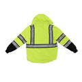 Jackets | Dewalt DSJ32-3ZGS Heavy Duty Class 3 Hooded Fleece Jacket image number 5
