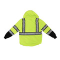 Hoodies and Sweatshirts | Dewalt DSJ32-3ZGS-XL Heavy Duty Class 3 Hooded Fleece Jacket - XL image number 5