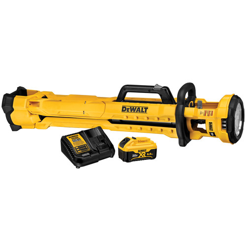 Flashlights | Dewalt DCL079R1 20V MAX Cordless Tripod Light Kit image number 0