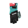  | Makita T-04151 Open Cuff Flexible Protection Utility Work Gloves - Medium image number 2