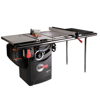 SAWSTOP PROFESSIONAL CABINET SAW | SawStop 110V Single Phase 1.75 HP 14 Amp 10 in. Professional Cabinet Saw with 36 in. Professional Series T-Glide Fence System - PCS175-TGP236