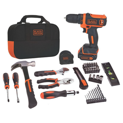 Clearance Center | Black & Decker BDCDD12PK 12V MAX Lithium-Ion 56-Piece Project Kit image number 0
