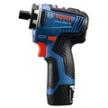  | Factory Reconditioned Bosch GSR12V-300HXB22-RT 12V Max Brushless Lithium-Ion 1/4 in. Cordless Hex Two-Speed Screwdriver Kit with 2 Batteries (2.0 Ah) image number 1