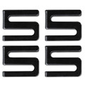 July Member-Exclusive Offer Save 10% off on One Item | Alera ALESW59SHBL Metal Wire Shelving S Hooks - Black (4-Piece/Pack) image number 0