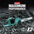 Chainsaws | Makita XCU03Z X2 (36V) LXT Lithium-Ion Brushless Cordless 14 in. Chain Saw (Tool Only) image number 22