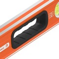 Levels | Klein Tools 93524MAG 24-Inch Box Level, Magnetic Box Beam Bubble Level, 3 Vials, High Visibility Orange, Aluminum Body, V-Groove and Magnet Track image number 2