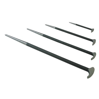 Sunex 4-Piece Rolling Head Pry Bar Set - 9804