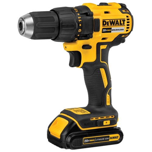 Dewalt Dcd777c2 20v Max Lithium Ion Brushless Compact 1 2 In Cordless Drill Driver Kit 1 5 Ah Cpo Dewalt