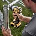 Impact Wrenches | Dewalt DCF911P2 20V MAX Brushless Lithium-Ion 1/2 in. Cordless Impact Wrench with Hog Ring Anvil Kit with 2 Batteries (5 Ah) image number 9