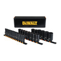 Socket Sets | Dewalt DWMT19242 26 Piece 1/2 in Drive Deep Metric Impact Socket Set 6 PT image number 1