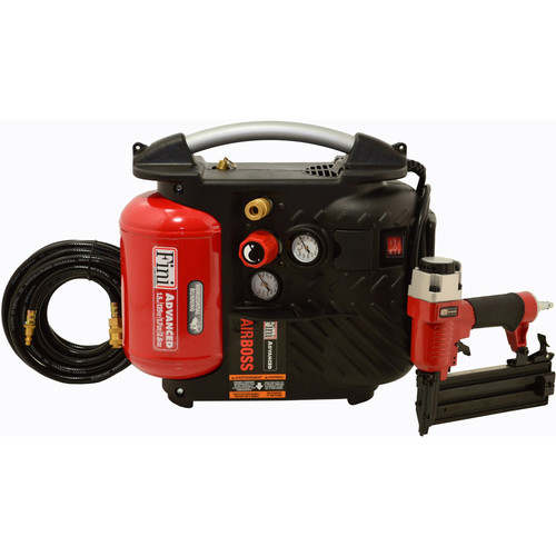 Nail Gun Compressor Combo Kits | Fini AB1PAK 2 in. 18-Gauge Brad Nailer & Compressor Combo Kit image number 0