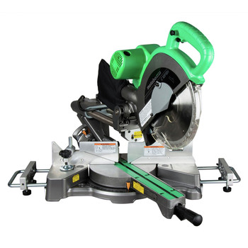 METABO HPT WOODWORKING TOOLS | Metabo HPT 15 Amp Sliding Dual Bevel Compound 10 in. Corded Miter Saw with Adjustable Laser Guide - C10FSHSM