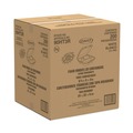  | Dart 90HT3R 9 in. x 9.4 in. x 3 in. 8 oz. 3-Compartment Foam Hinged Lid Container - White (200/Carton) image number 0
