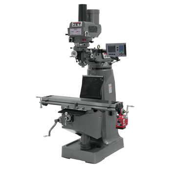 METALWORKING TOOLS | JET JTM-4VS Mill with ACU-RITE 200S DRO and X-Axis Powerfeed & Power Draw Bar - JT9-690125