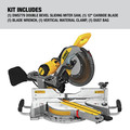 Miter Saws | Dewalt DWS779 120V 15 Amp Brushed 12 in. Corded Double Bevel Sliding Compound Miter Saw image number 1