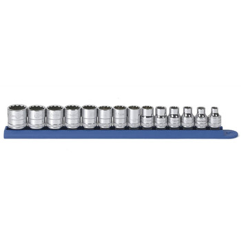 SOCKET SETS | GearWrench 14-Piece 12-Point Standard Metric 3/8 in. Drive Socket Set - 80560
