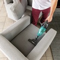 Clearance Center | Makita XLC08R1B 18V LXT Brushless Lithium‑ion Cordless Compact Stick Trigger with Lock Vacuum Kit (2 Ah) image number 5