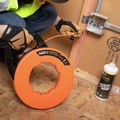 Wire & Conduit Tools | Klein Tools 56380 Multi-Groove 100 ft. Fiberglass Fish Tape with Spiral Steel Leader image number 16