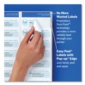 July Member-Exclusive Offer Save 10% off on One Item | Avery 06522 Easy Peel 2 in. x 4 in. Mailing Labels with Sure Feed Technology - Glossy Clear (10/Sheet, 10 Sheets/Packt) image number 2