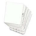 July Member-Exclusive Offer Save 10% off on One Item | Avery 01330 25-Tab '1 - 25-ft Label 8-1/2 in. x 11 in. Preprinted Legal Exhibit Side Tab Index Dividers - White (1 Set) image number 1