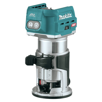 ROUTERS AND TRIMMERS | Makita 40V max XGT Brushless Lithium-Ion Cordless Compact Router (Tool Only) - GTR01Z